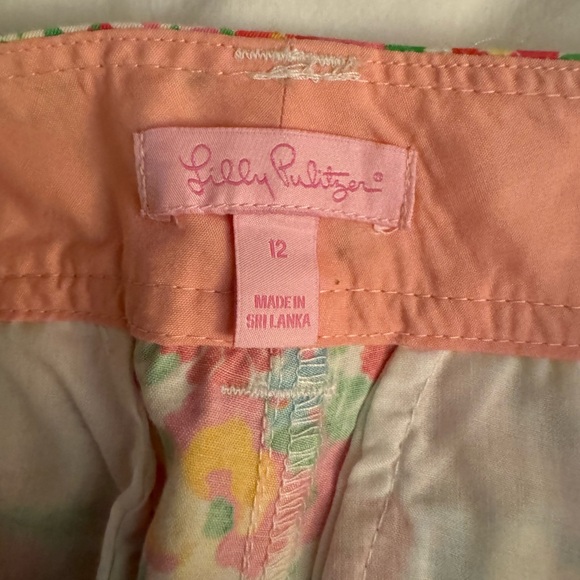 Lilly Pulitzer Bermuda shorts size 12 - Picture 3 of 3